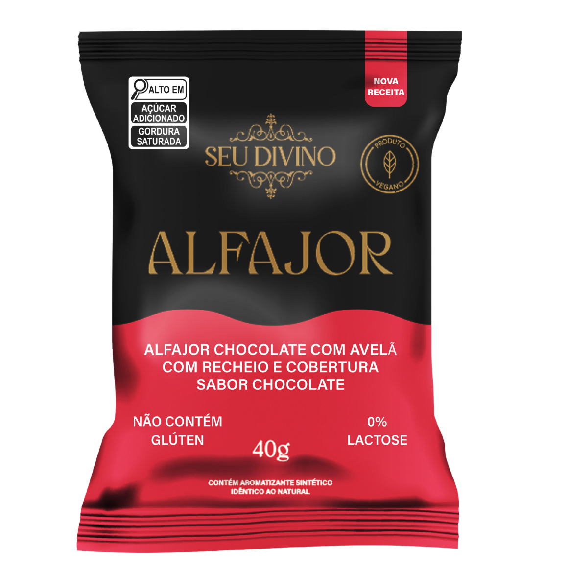 Alfajor Avelã e Chocolate 40g